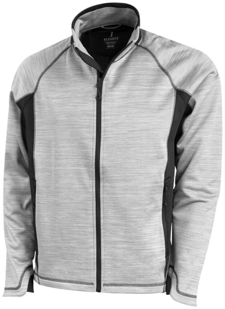 Трикотажная куртка Richmond, цвет серый меланж  размер XXL