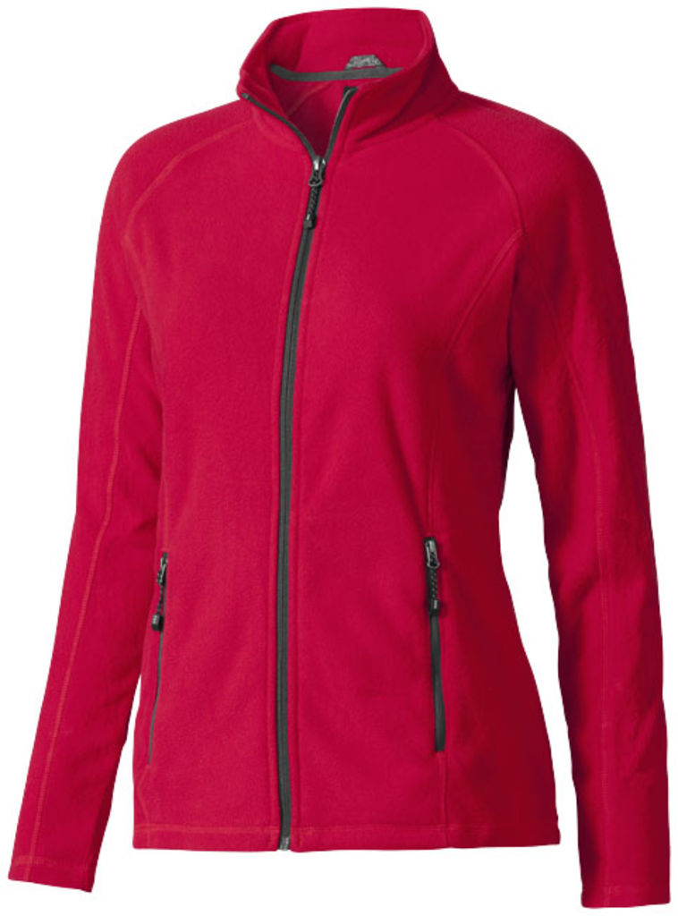 Куртка женская флисовая Rixford на молнии, цвет красный  размер M