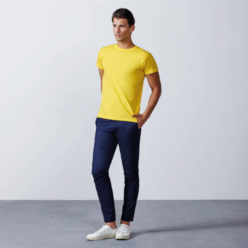 Футболка с двухслойным воротником, цвет зеленый размер XXL - CA64240504- Фото №2 Футболка с двухслойным воротником, цвет зеленый размер XXL - CA64240504- Фото №2