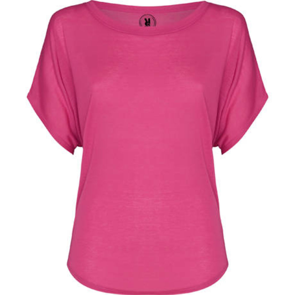 VITA Стиль футболки збільшеного розміру с коротким рукавом, колір яскраво-рожевий  розмір S
