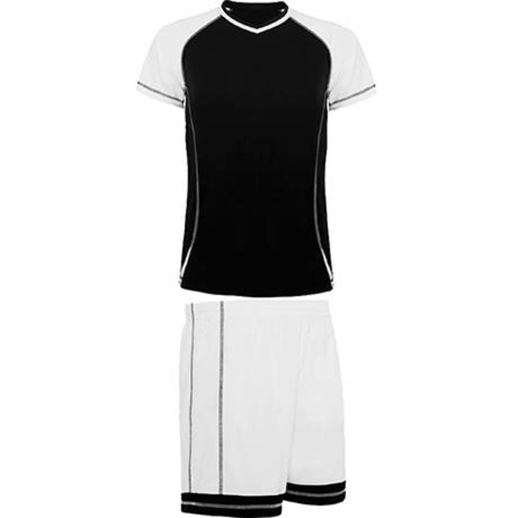 PREMIER Спортивний комбінований комплект унісекс, колір чорний, білий  розмір M