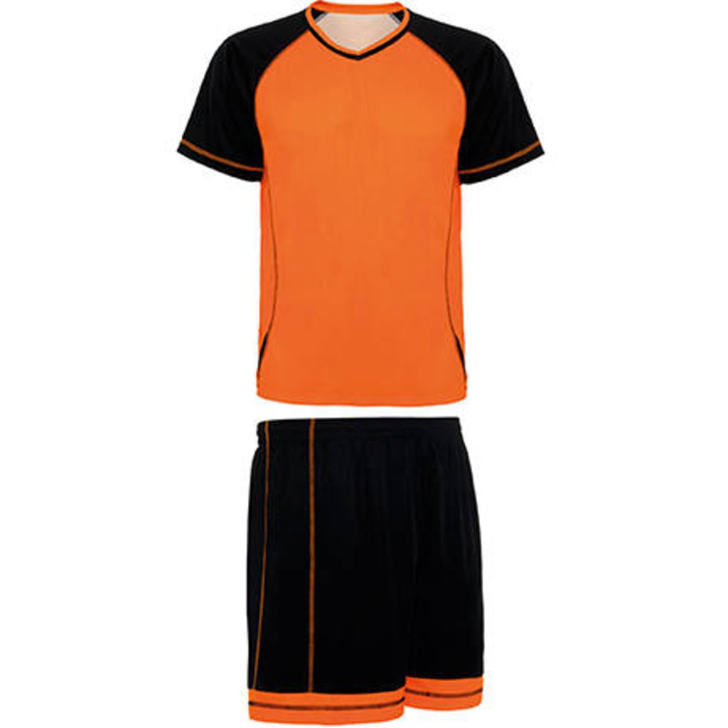 PREMIER Спортивний комбінований комплект унісекс, колір оранжевий, чорний  розмір M