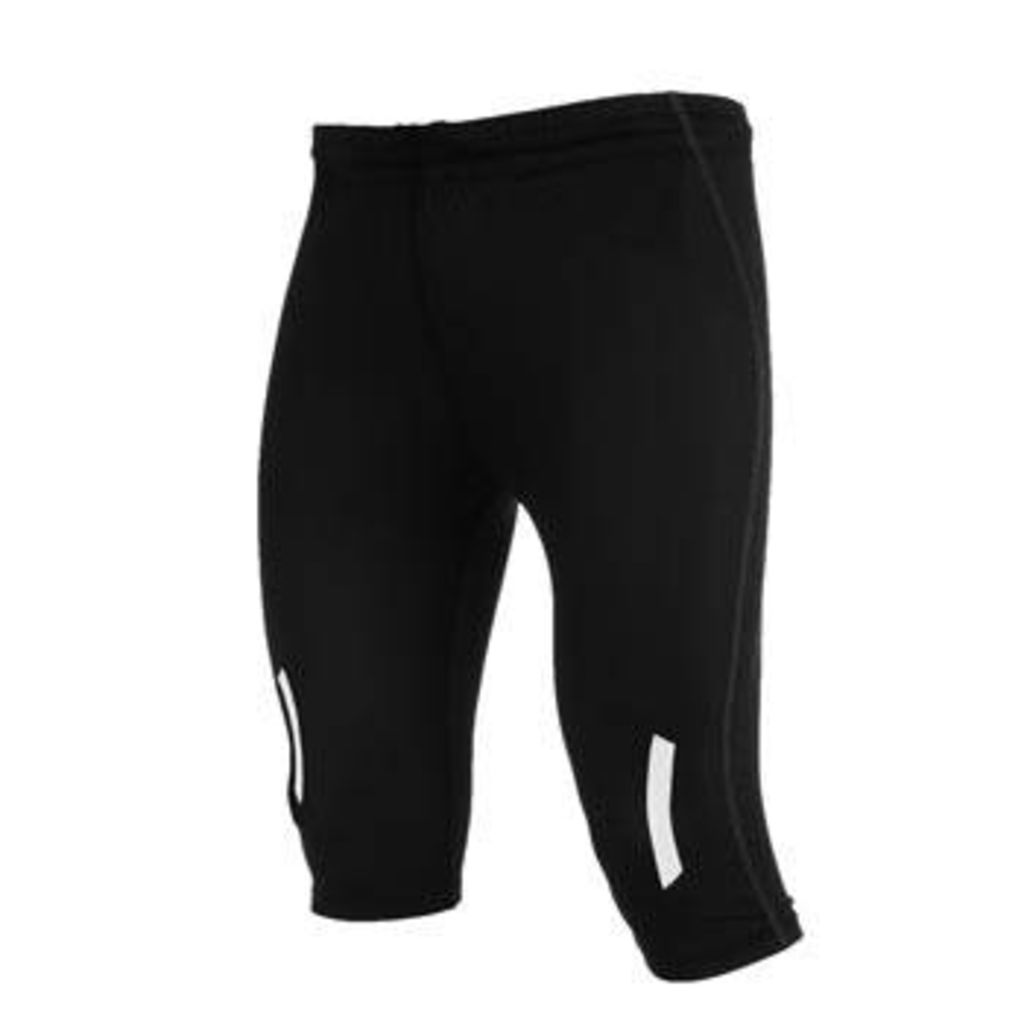 Рейтузи спортивні унісекс до коліна, колір чорний  розмір M