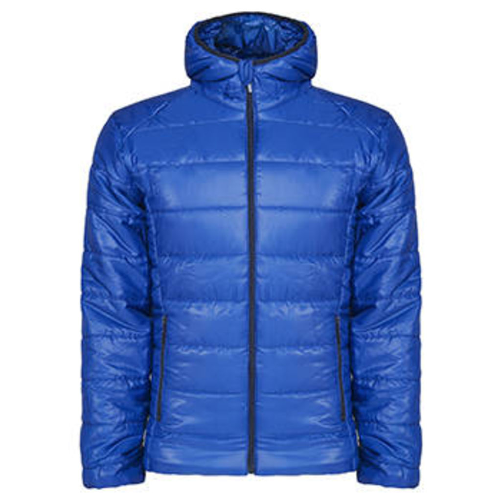 GROENLANDIA Стеганая куртка с наполнителем и капюшоном, цвет ярко-синий  размер S