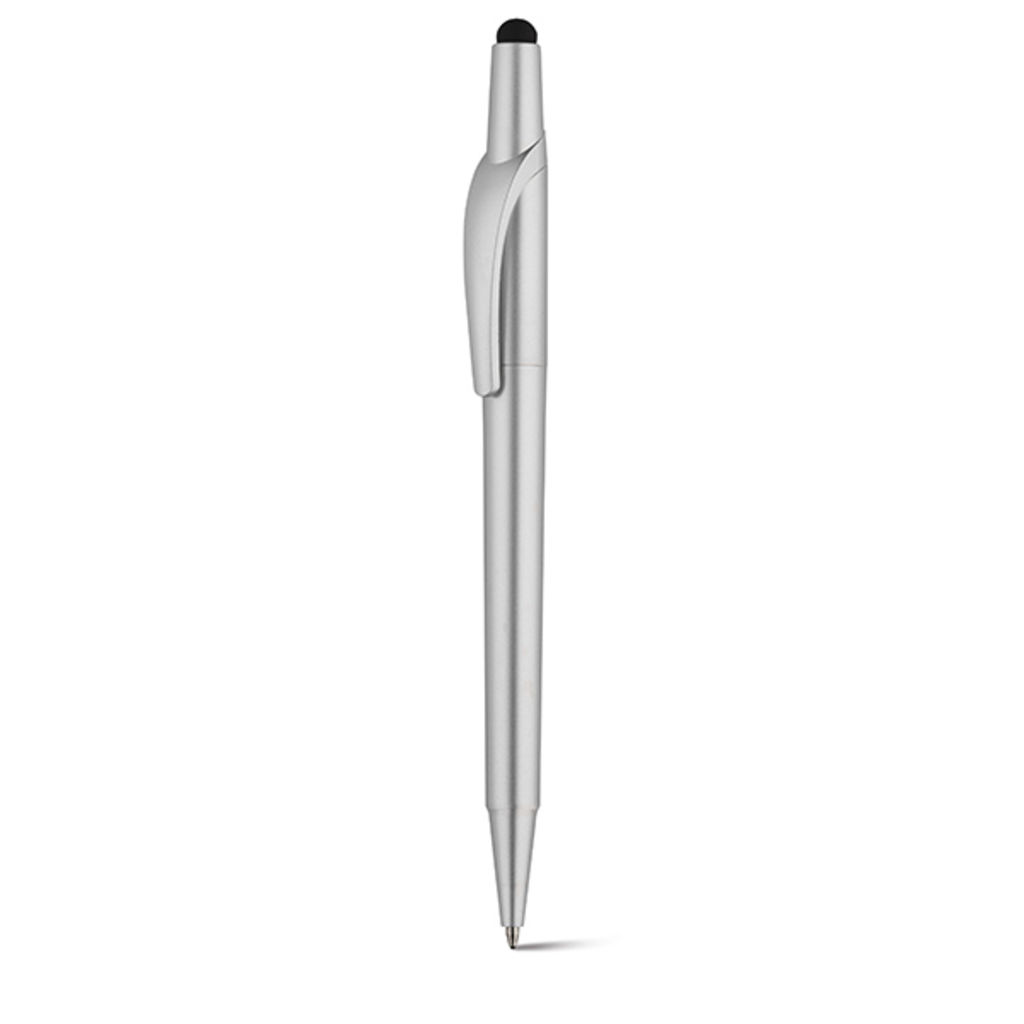 Шариковая ручка ARCADA, цвет сатин серебро