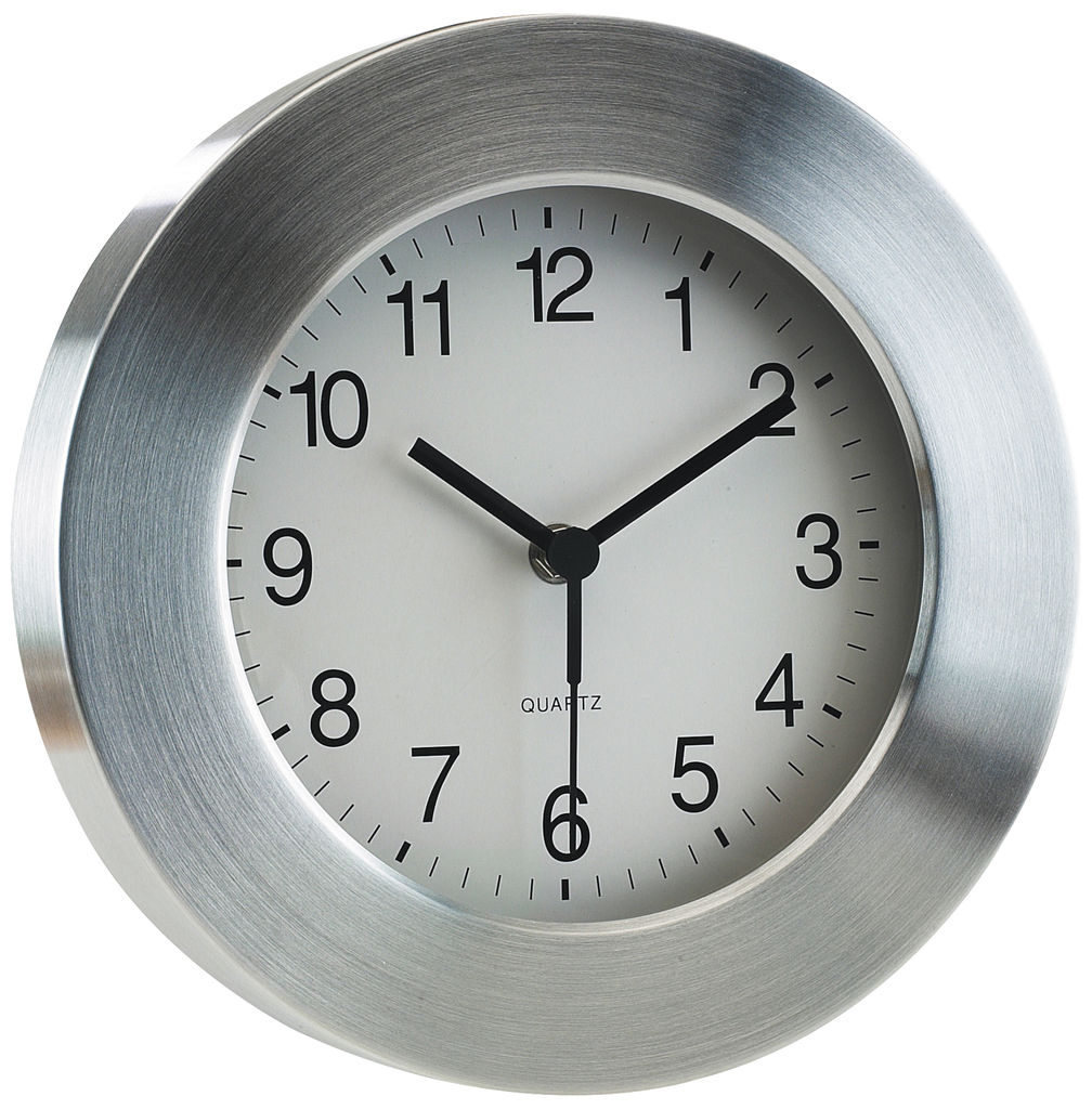 Годинник настінний VENUS, колір сріблястий