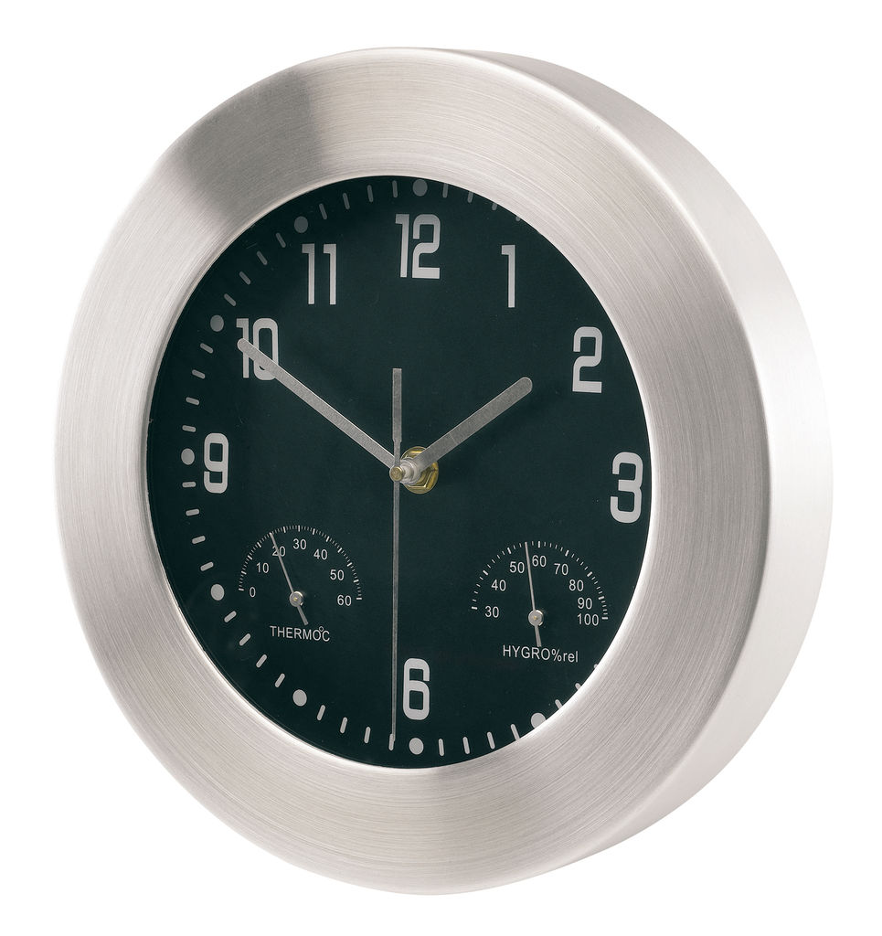 Годинник настінний JUPITER, колір сріблястий
