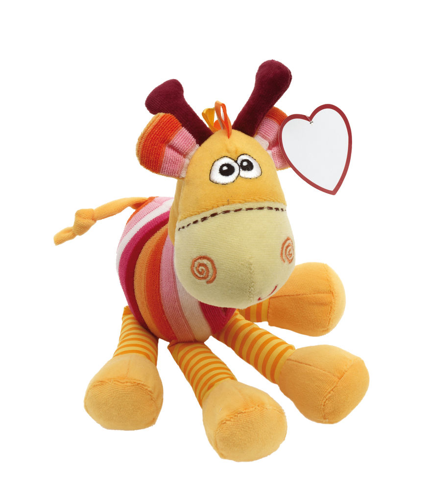 Іграшка жираф ELFRIEDE, колір помаранчевий