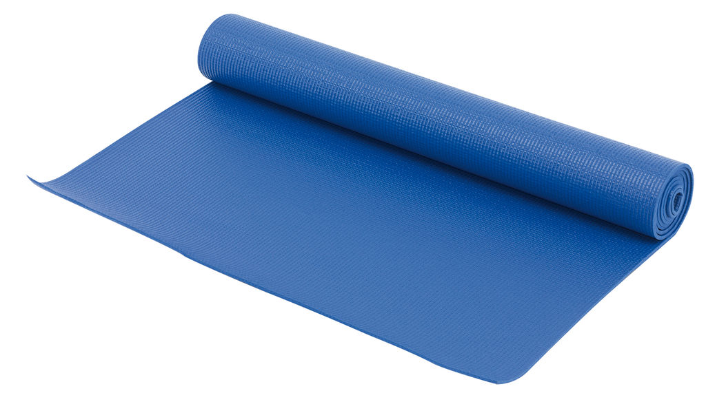 Коврик для йоги KARMA, цвет синий