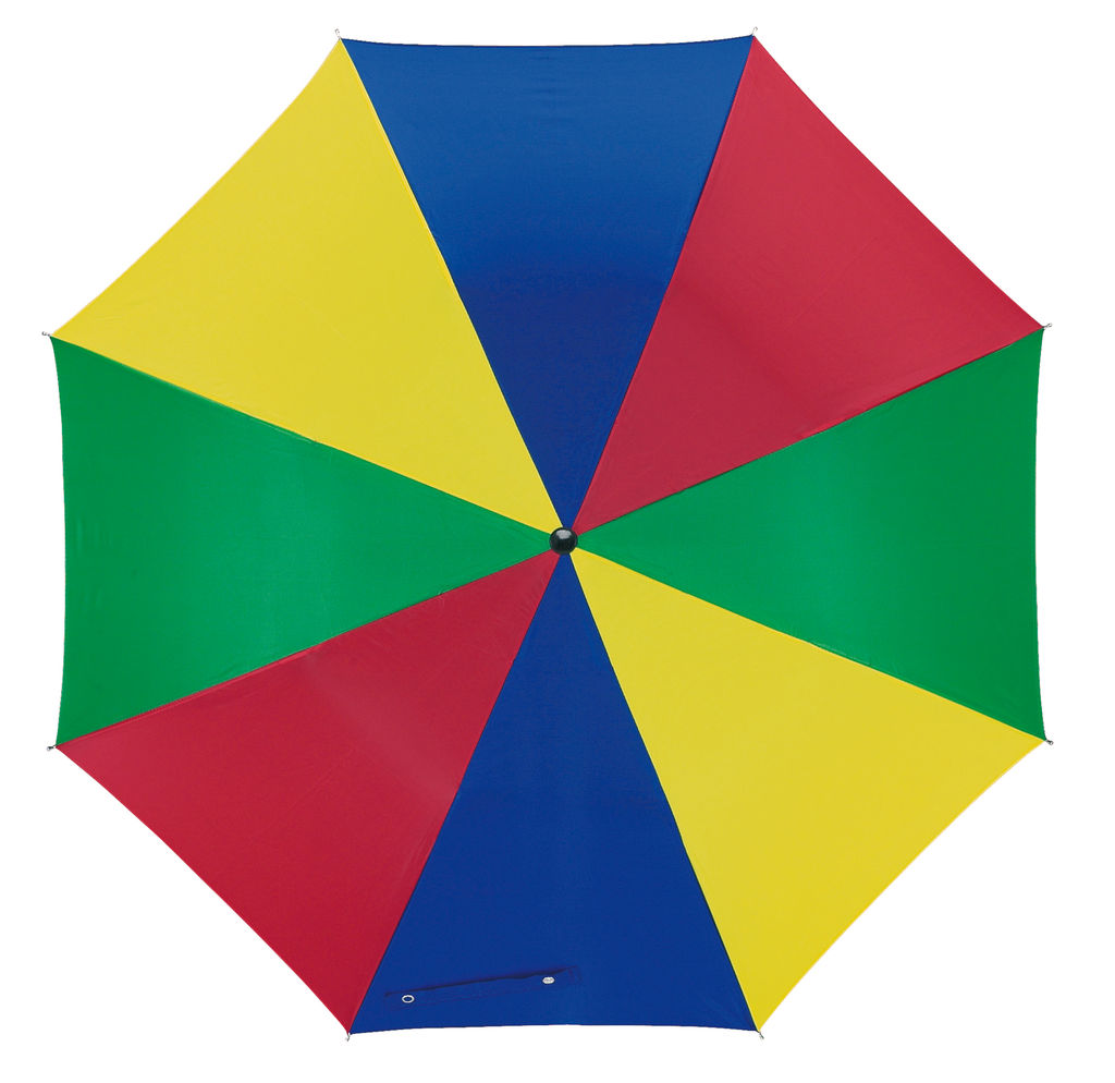 Зонт-трость автоматический DISCO & DANCE, цвет синий, зелёный, красный, жёлтый