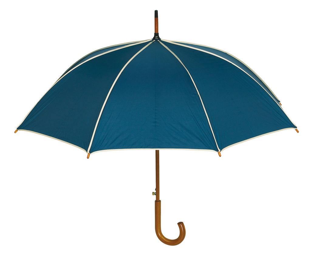 Зонт автоматический WALTZ, цвет тёмно-синий, бежевый