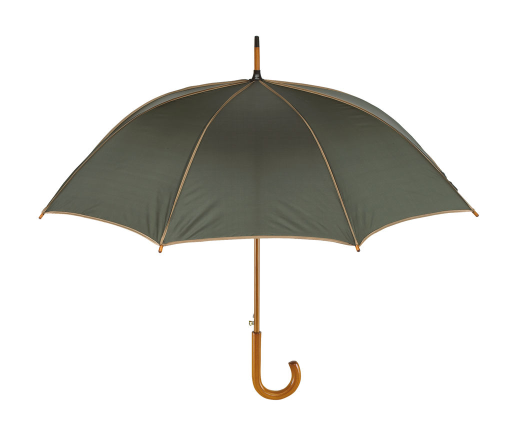 Зонт автоматический WALTZ, цвет темно-зеленый, бежевый