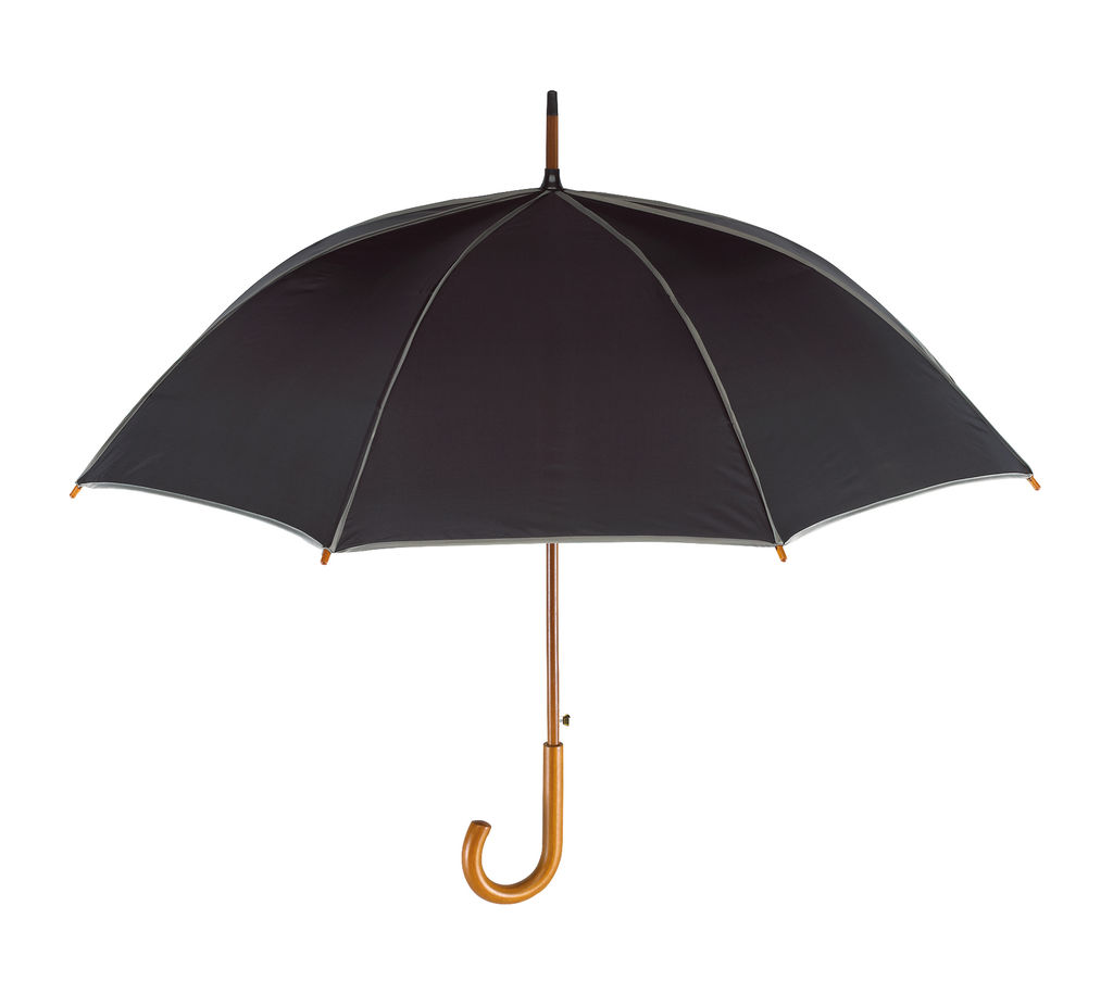 Зонт автоматический WALTZ, цвет чёрный, серый