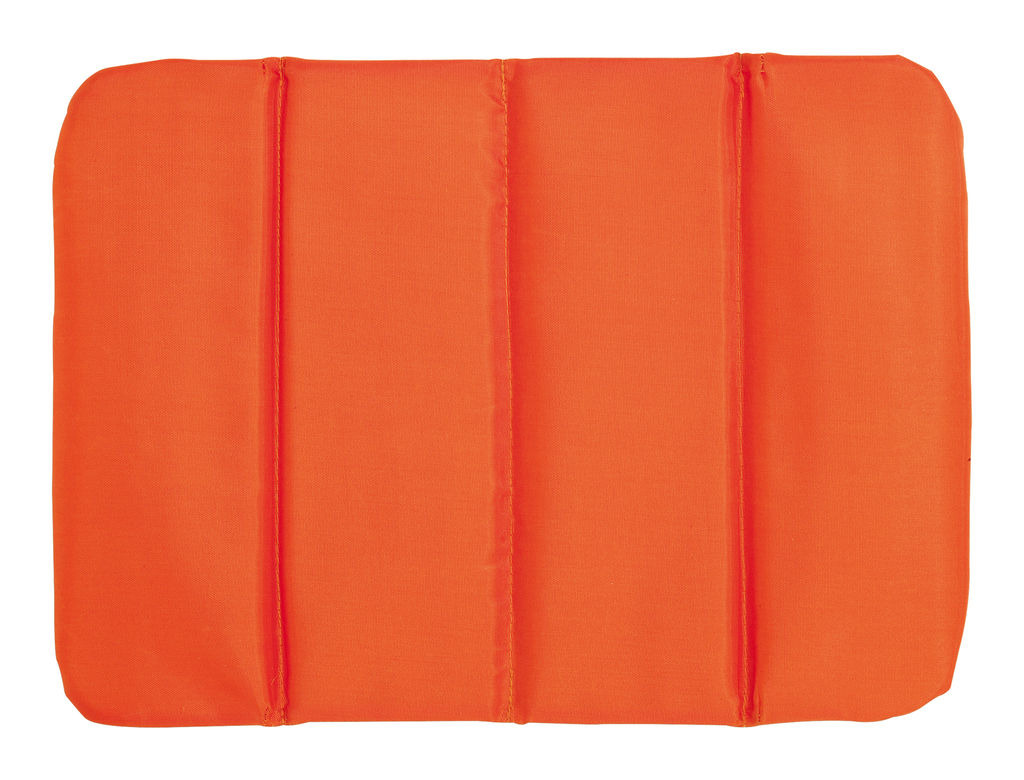 Подушка складывающаяся PERFECT PLACE, цвет оранжевый