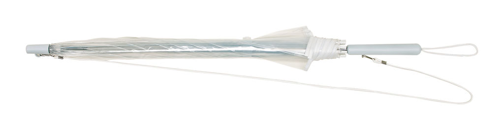 Зонт автоматический PANORAMIC, цвет прозрачный, белый