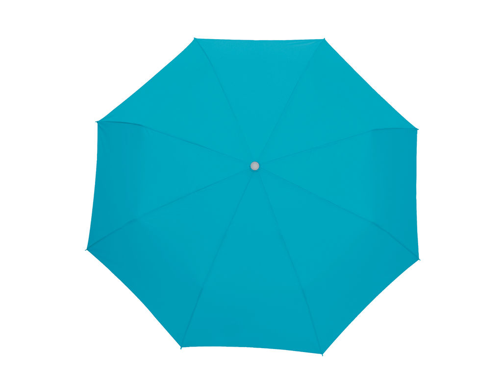 Мини-зонт складной ТWIST, цвет бирюзовый