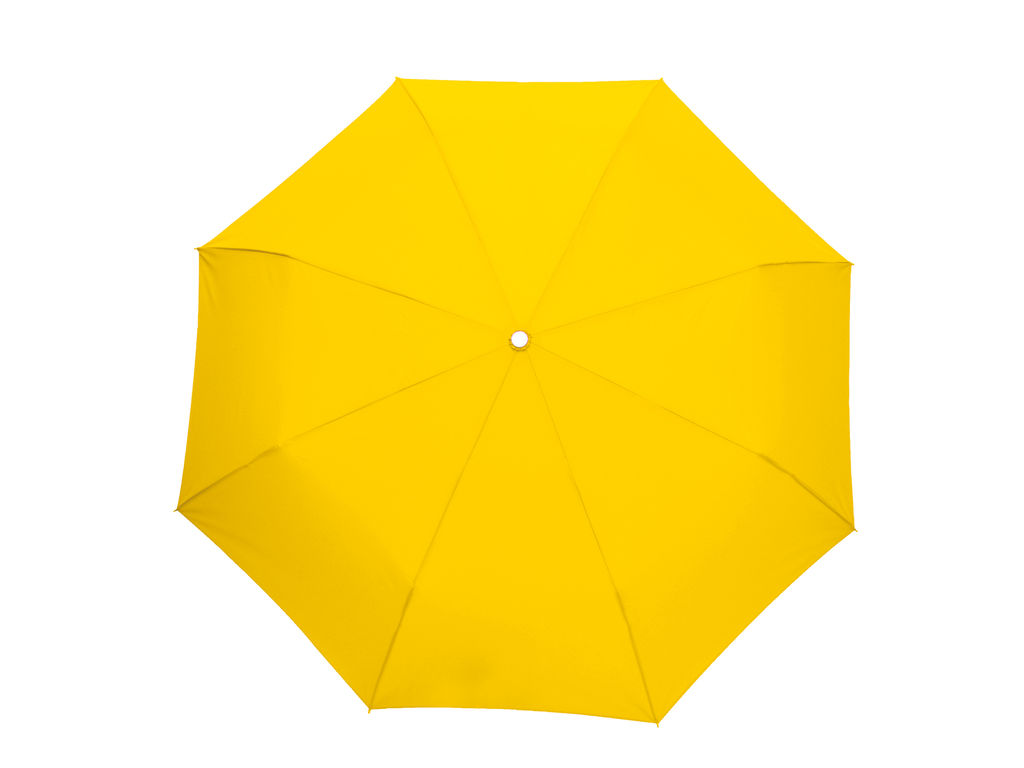 Мини-зонт складной ТWIST, цвет жёлтый