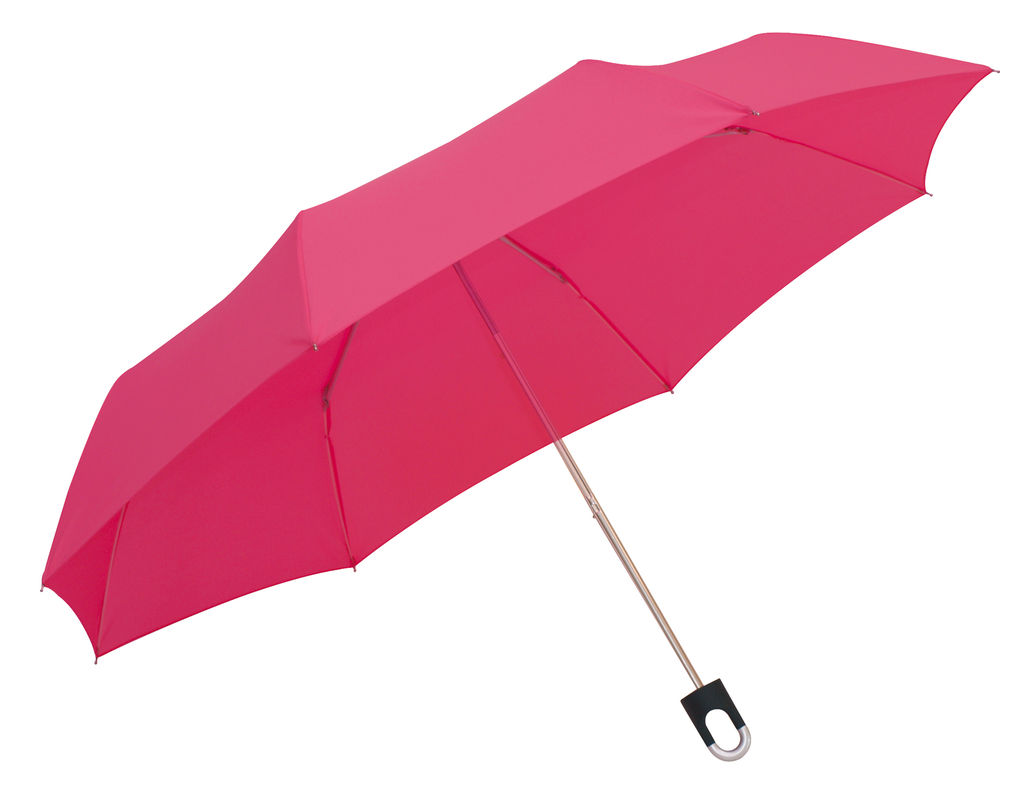 Мини-зонт складной ТWIST, цвет розовый