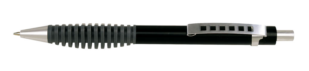Ручка кулькова алюмінієва TOUCH METAL, колір чорний