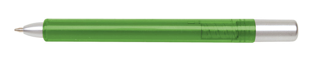 Ручка кулькова TUBULAR, колір зелений