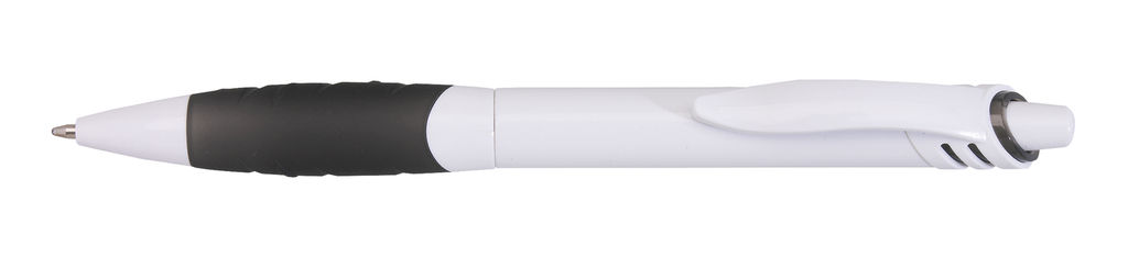 Ручка шариковая JINGLE, цвет белый, серый