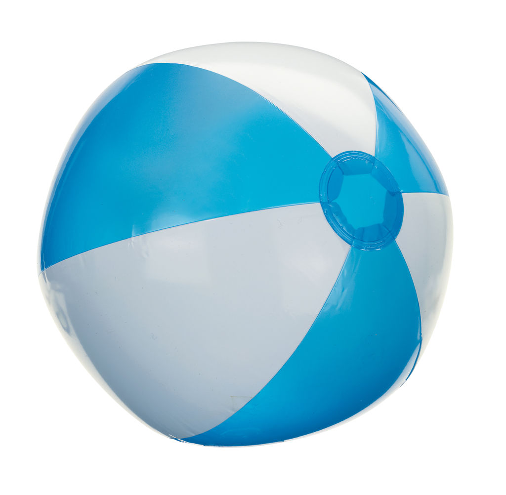 Надувний м'яч ATLANTIC, колір бірюзовий, білий