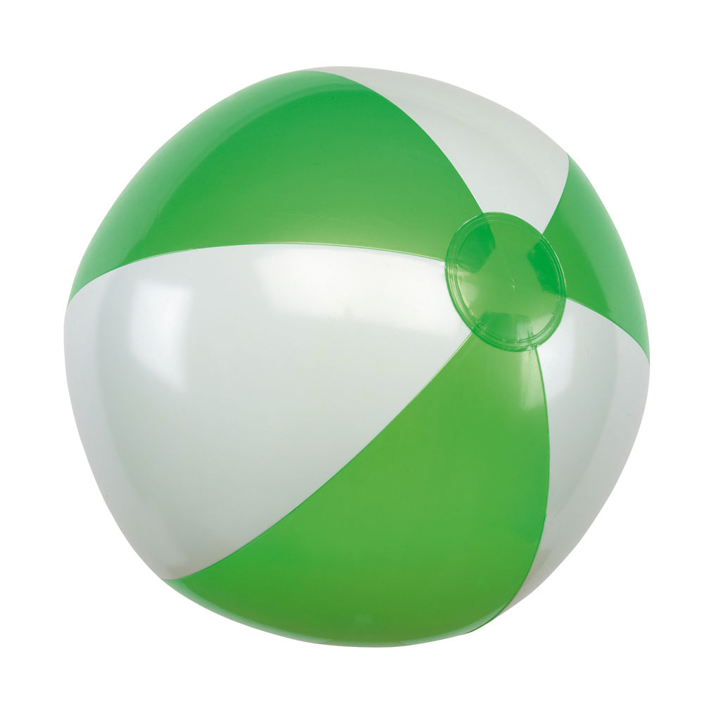 Надувний м'яч ATLANTIC, колір зелений, білий