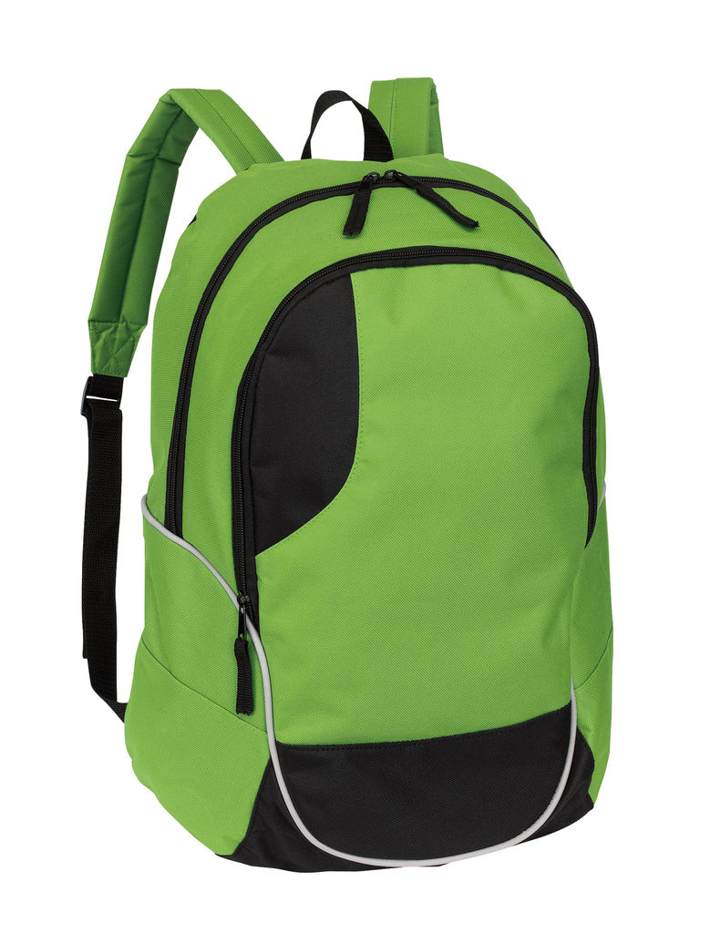 Рюкзак CURVE, цвет светло-зелёный, чёрный