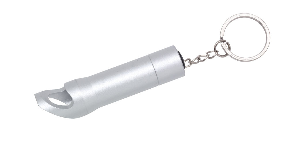 Ліхтарик світлодіодний кишеньковий TASK, колір сріблястий