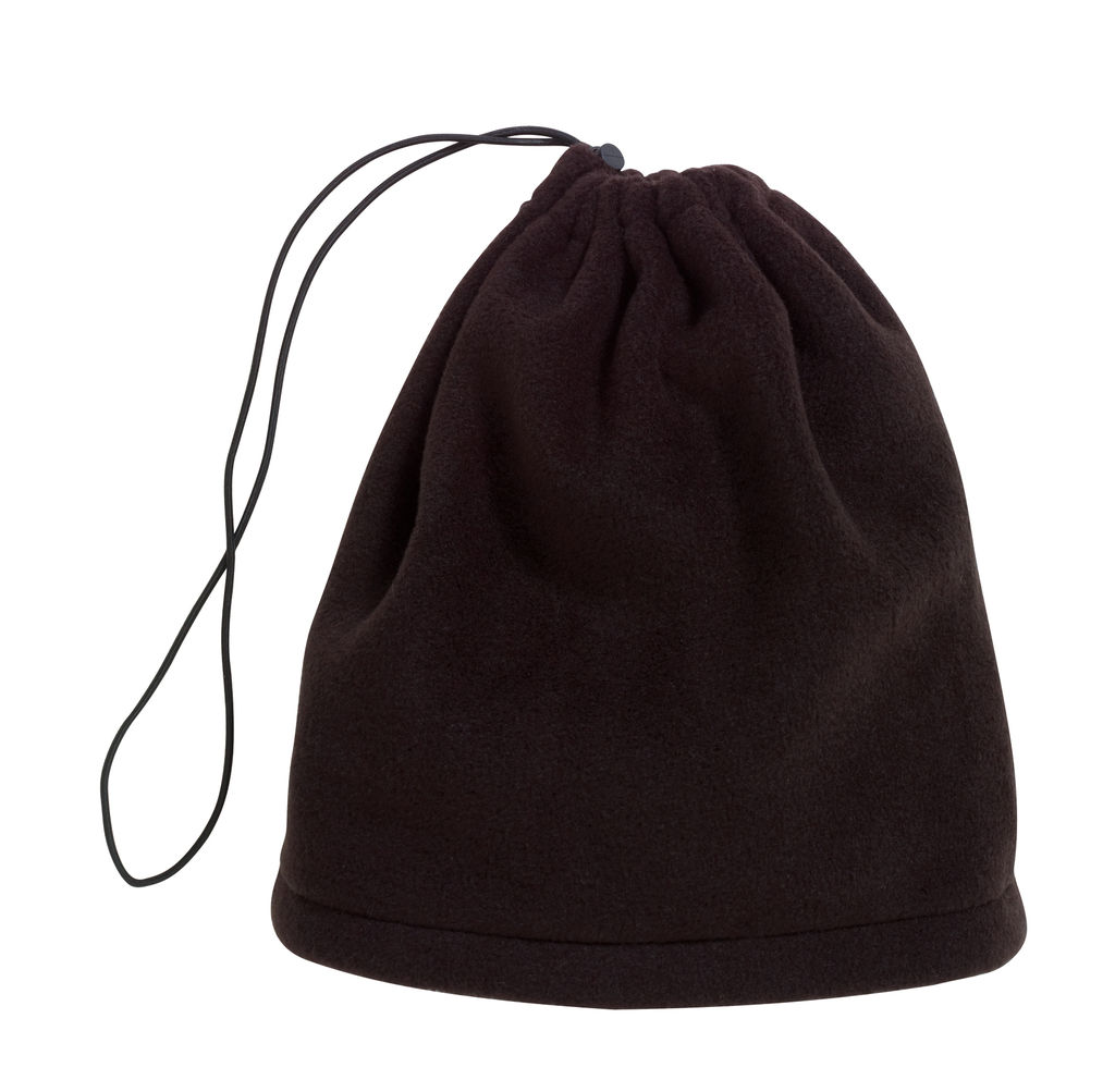 Шарф-шапка флисовый VARIOUS, цвет чёрный