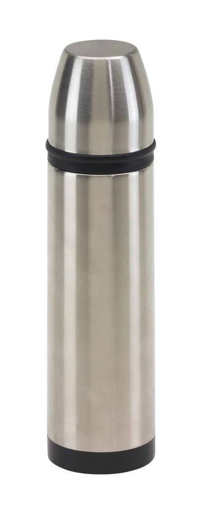 Термоc з нержавіючої сталі KEEP WARM, колір сріблястий, чорний