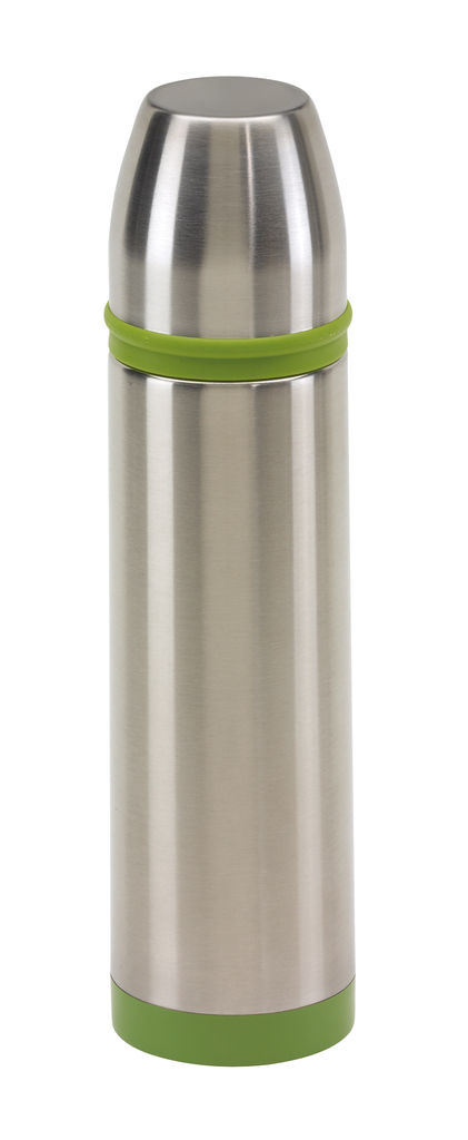 Термоc з нержавіючої сталі KEEP WARM, колір сріблястий, зелений