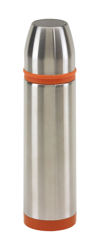 Термоc з нержавіючої сталі KEEP WARM, колір сріблястий, помаранчевий