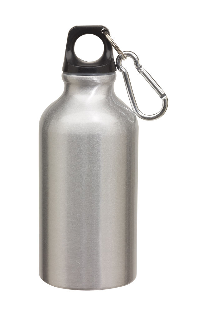Пляшка алюмінієва TRANSIT, колір сріблястий