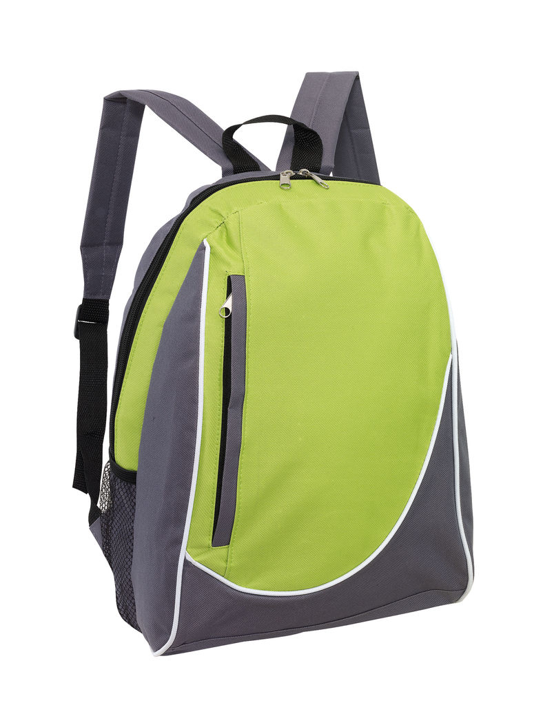 Рюкзак POP, цвет серый, яблочно-зелёный