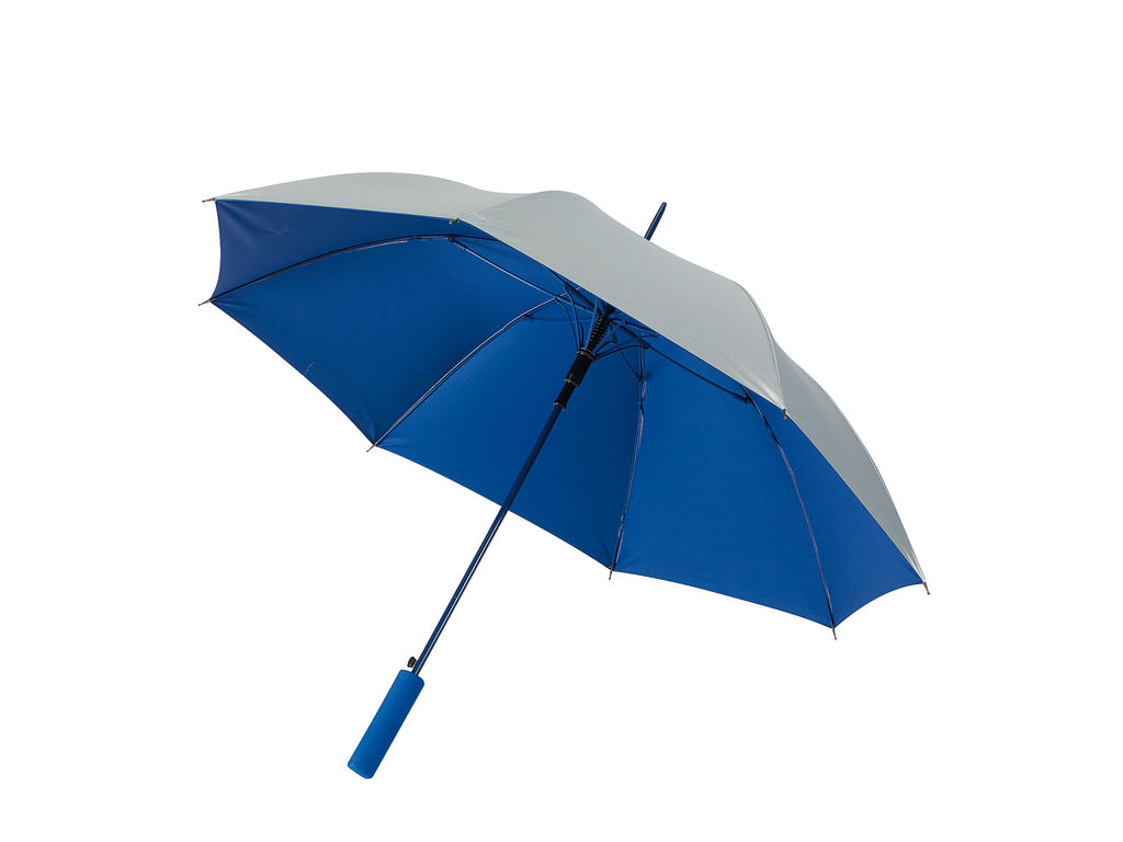 Зонт автоматический JIVE, цвет синий, серебристый