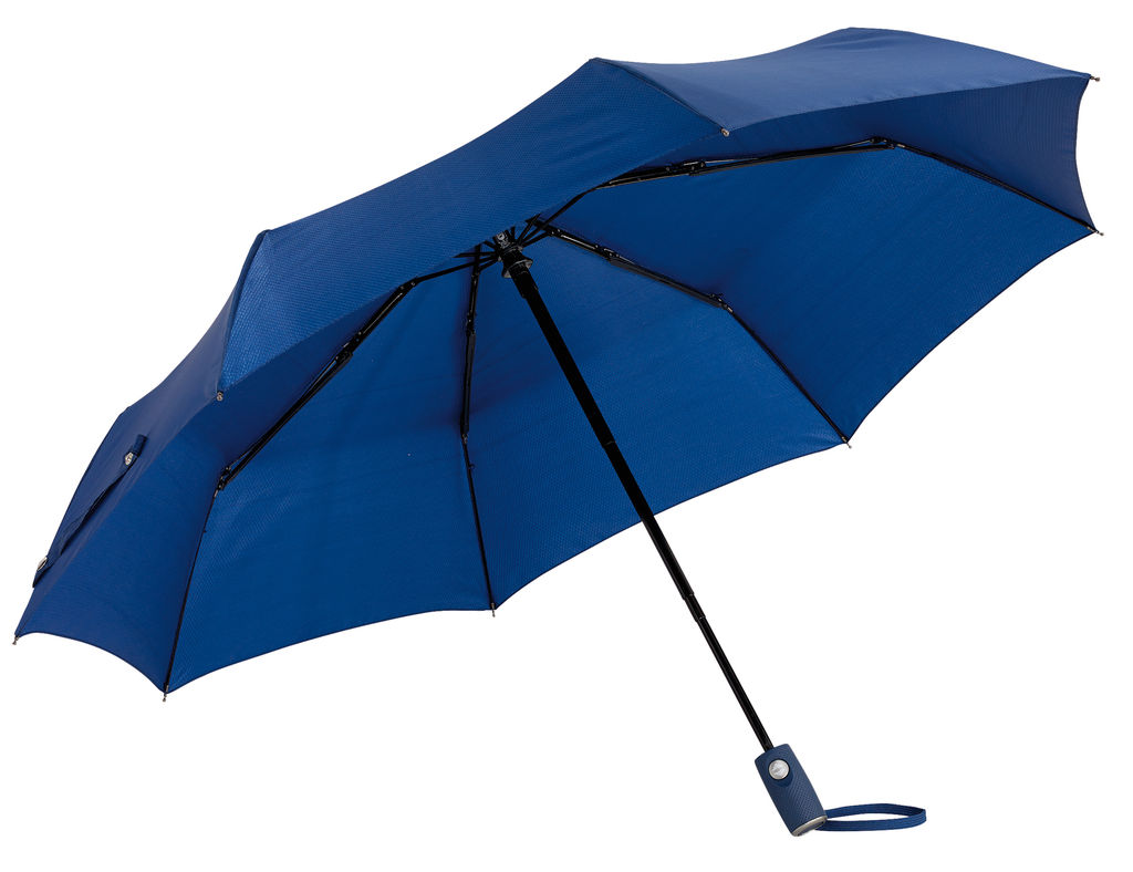 Зонт автоматичекий складной ORIANA, цвет тёмно-синий
