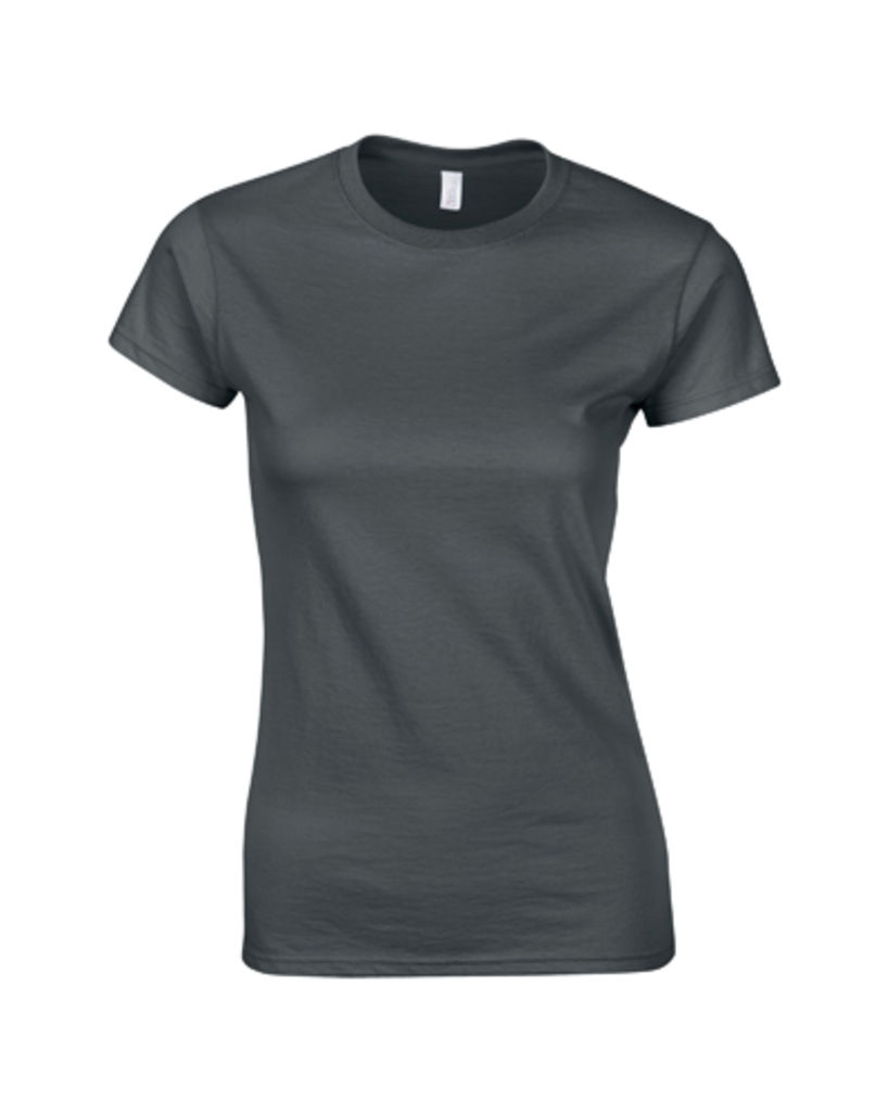 Футболка жіноча Softstyle Lady, колір темно-сірий  розмір L