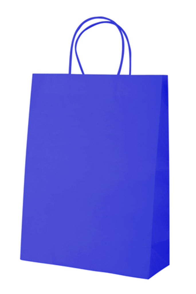 Пакет бумажный  Mall, цвет синий