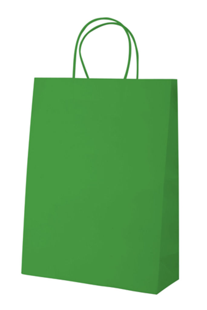 Пакет бумажный  Mall, цвет зеленый