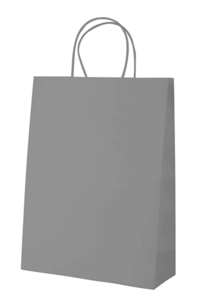 Пакет паперовий Mall, колір попелясто-сірий