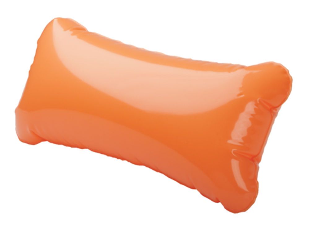 Пляжна надувна подушка Cancun, колір помаранчевий