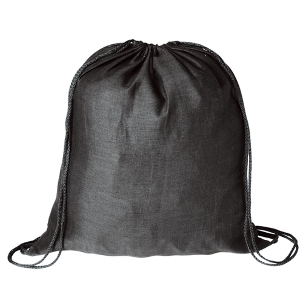 Рюкзак из хлопка Bass, цвет черный