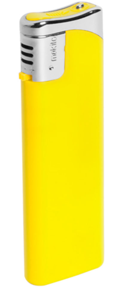 Запальничка Plain, колір жовтий