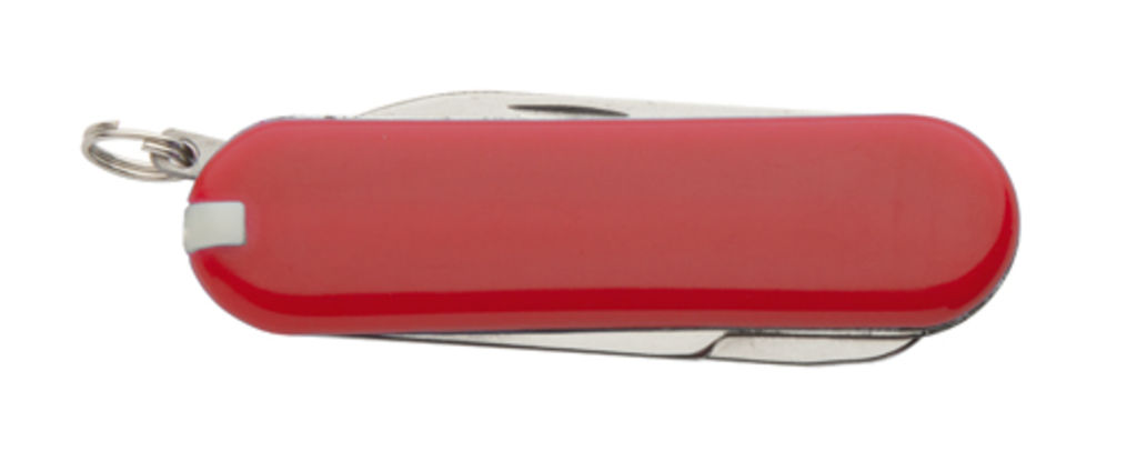 Нож многофункциональный карманный Castilla, цвет красный