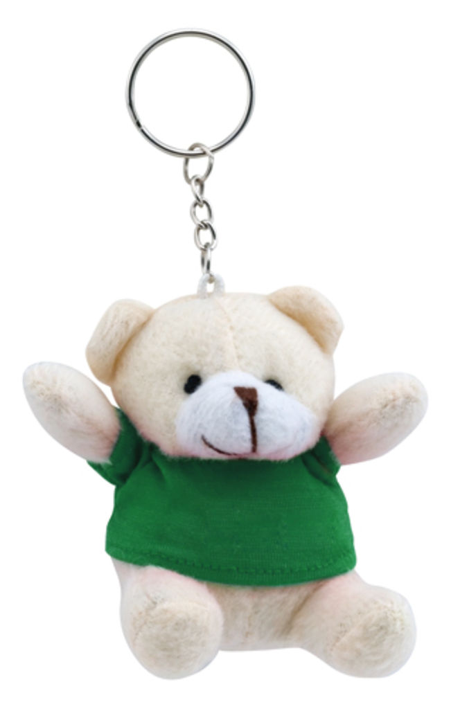 Брелок для ключей Teddy, цвет зеленый
