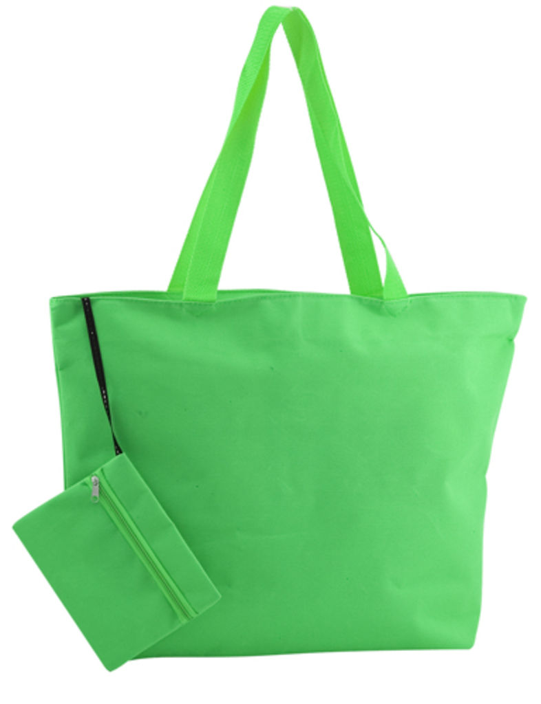 Пляжная сумка Monkey, цвет зеленый