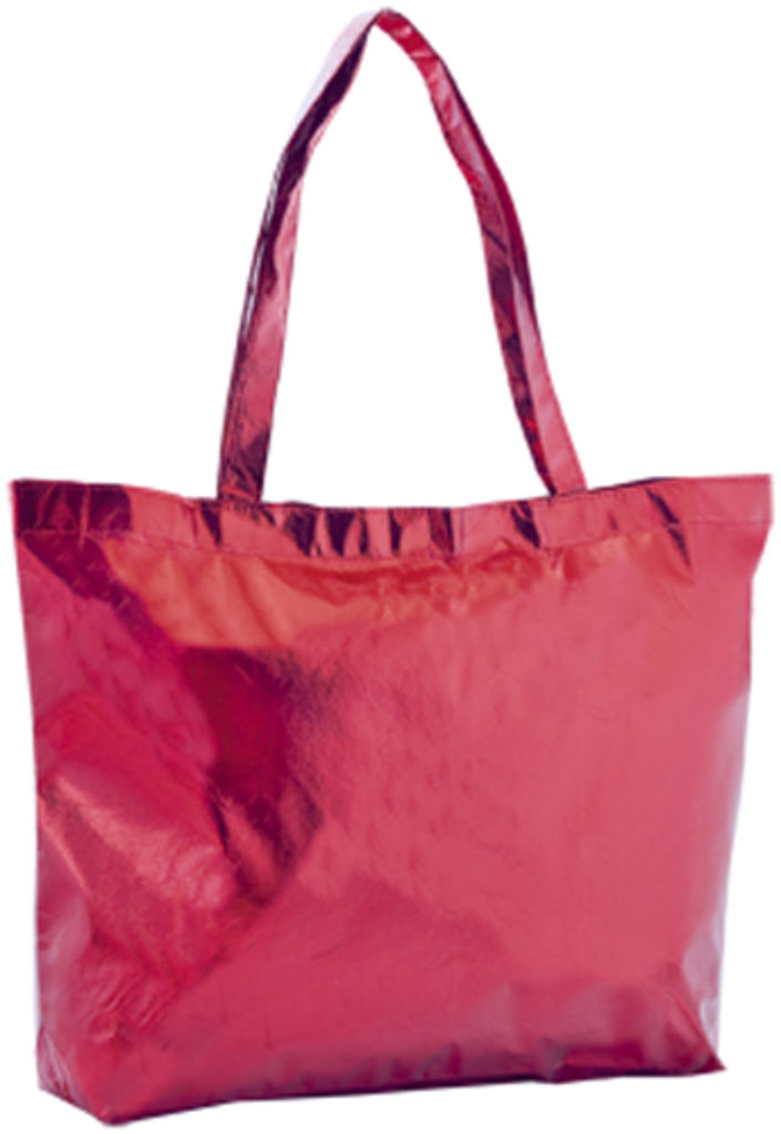 Пляжная блестящая сумка Splentor, цвет красный
