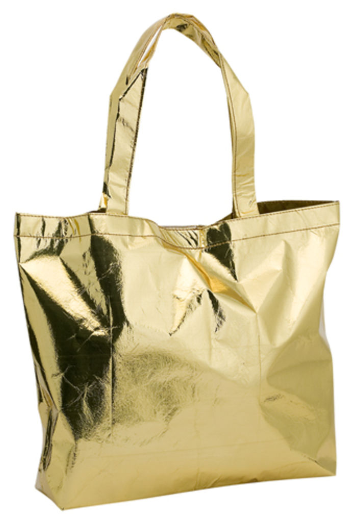 Пляжна блискуча сумка Splentor, колір золотистий