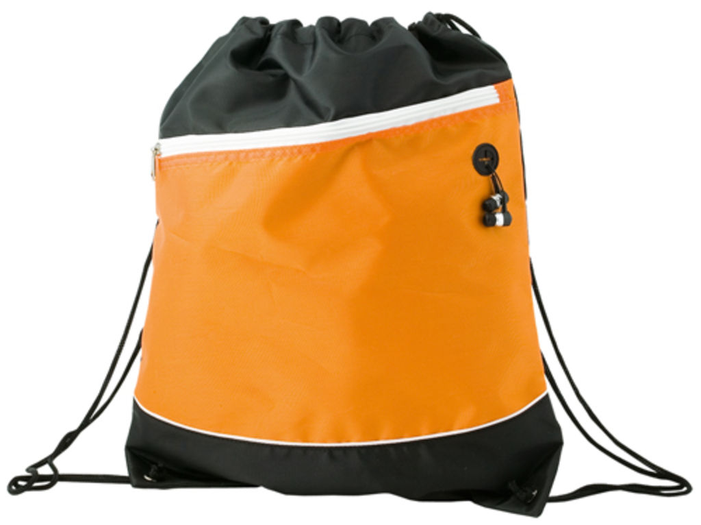 Рюкзак на веревках Cobra, цвет оранжевый